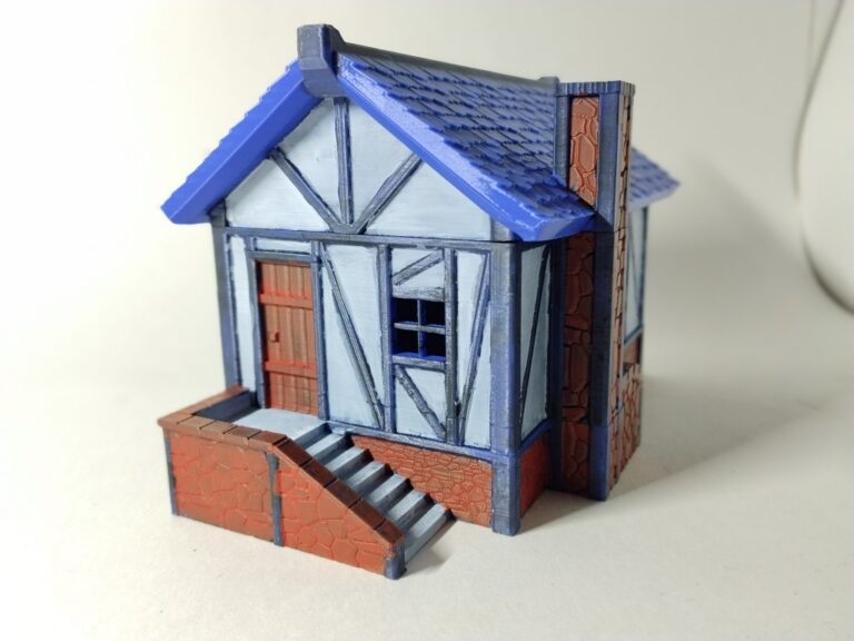 Today I 3D Printed an RPG House